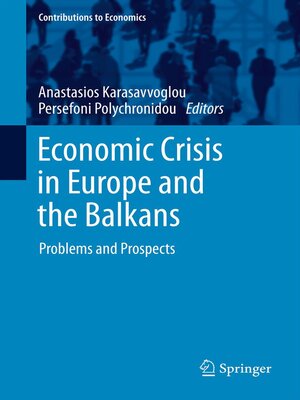cover image of Economic Crisis in Europe and the Balkans